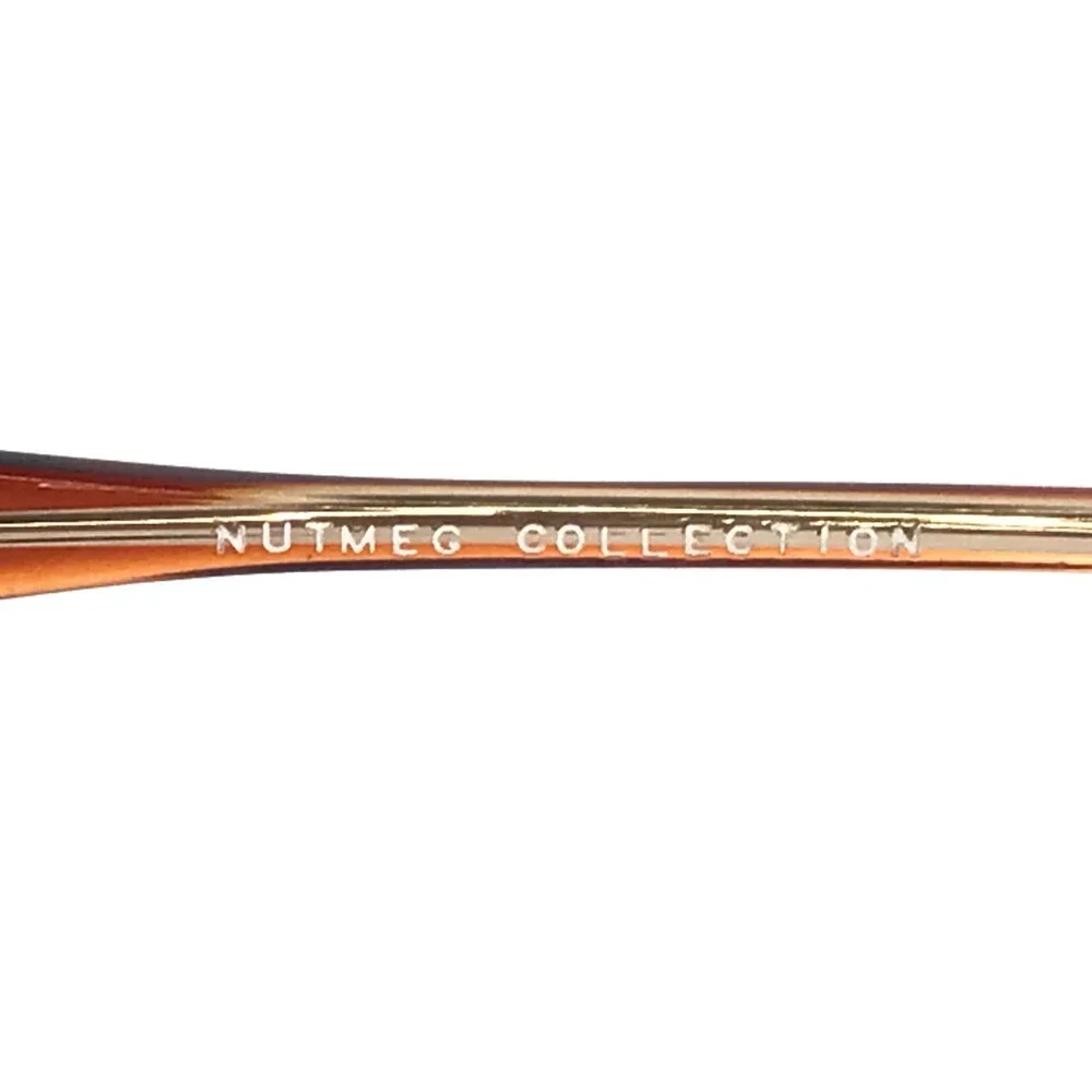 Nutmeg Collection Eyeglasses Frames JOHN Brown Fade Aviator Full Rim 56-18-145